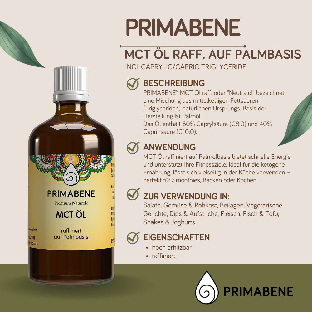 Bild von MCT Öl raff. , Basis: Palm